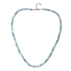 Collier en argent et Aigue-marine
