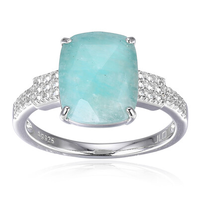 Bague en argent et Amazonite