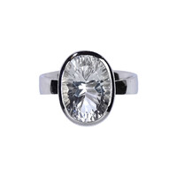 Bague en argent et Quartz Princier