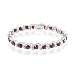 Bracelet en argent et Grenat