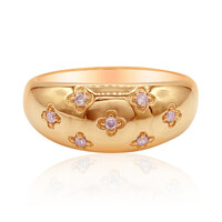 Bague en or et Diamant rose I3 d'Argyle (Mark Tremonti)