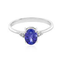 Bague en argent et Tanzanite