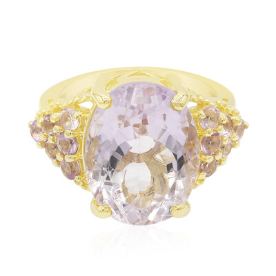 Bague en argent et Améthyste Rose de France