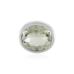 Pendentif en argent et Améthyste verte
