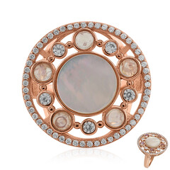 Bague en argent et Nacre