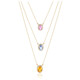 Collier en or et Saphir orange de Ban Ka Cha