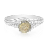 Bague en argent et Spectrolite