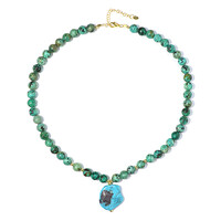Collier en argent et Turquoise de Morenci