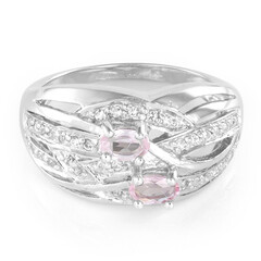 Bague en argent et Topaze impériale de Katlang