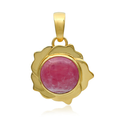 Pendentif en argent et Rhodochrosite