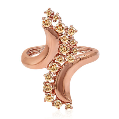 Bague en or et Diamant Rose de France SI (Annette)