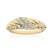 Bague en or et Diamant SI2 (H) (CIRARI)