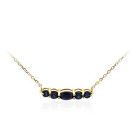 Collier en or et Saphir de Kanchanaburi