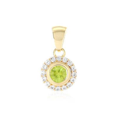 Pendentif en or et Sphène