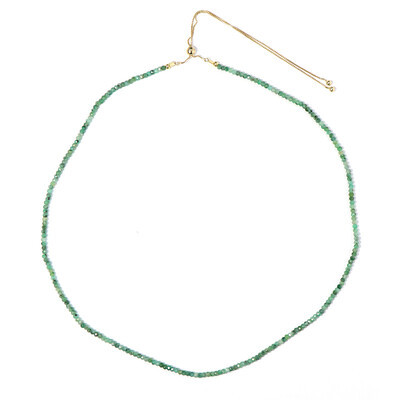 Collier en argent et Emeraude de Zambie