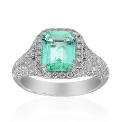Bague en or et Emeraude de Colombie (CIRARI)