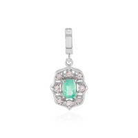 Pendentif en argent et Emeraude de Russie