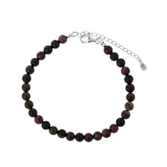 Bracelet en argent et Tourmaline