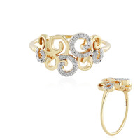 Bague en argent et Diamant I2 (I)
