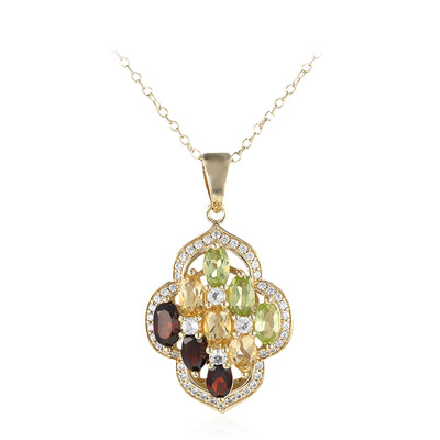 Collier en argent et Grenat
