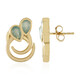Boucles d'oreilles en argent et Grandidierite