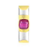 Pendentif en argent et Rubis