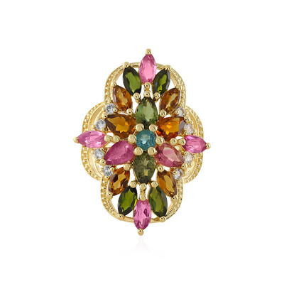 Bague en argent et Tourmaline