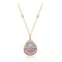 Collier en or et Opale Welo AAA (CIRARI)