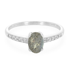 Bague en argent et Labradorite