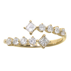 Bague en or et Diamant SI1 (H) (CIRARI)