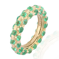 Bague en or et Emeraude de Colombie (de Melo)