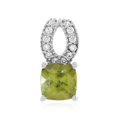 Pendentif en argent et Sphène
