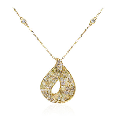 Collier en or et Diamant fancy SI2 (CIRARI)