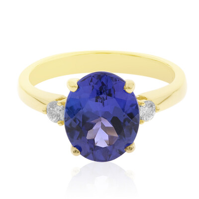 Bague en or et Tanzanite AAA (CIRARI)