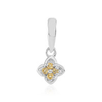 Pendentif en argent et Citrine