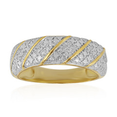 Bague en argent et Diamant I3 (I)