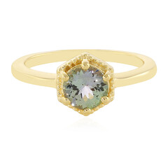 Bague en argent et Tanzanite non chauffée