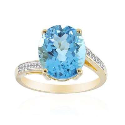 Bague en or et Topaze de Marambaia