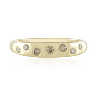Bague en or et Diamant champagne SI1
