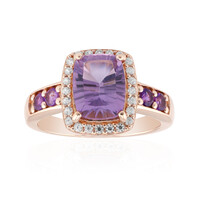 Bague en argent et Améthyste