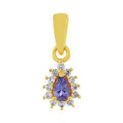 Pendentif en argent et Tanzanite