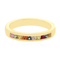 Bague en argent et Saphir