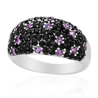 Bague en argent et Améthyste de Zambie