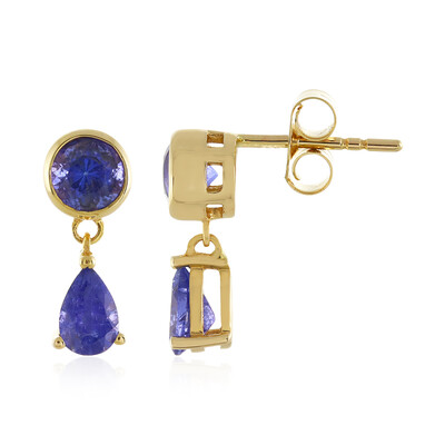 Boucles d'oreilles en or et Tanzanite (Adela Gold)