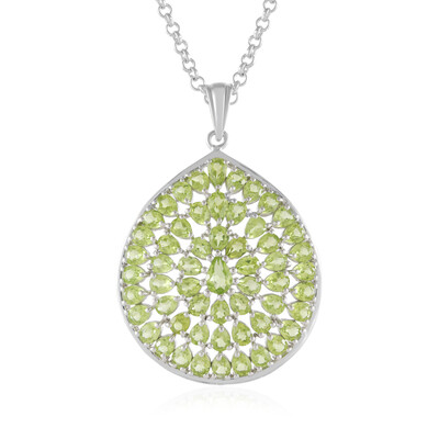 Collier en argent et Péridot