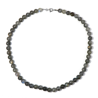 Collier en argent et Labradorite