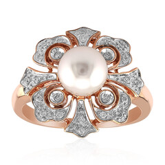 Bague en or et Perle d'Akoya (TPC)