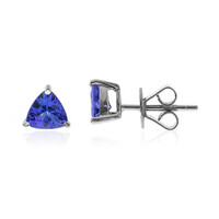 Boucles d'oreilles en or et Tanzanite