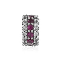 Pendentif en argent et Grenat Rhodolite