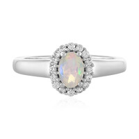 Bague en argent et Opale Welo